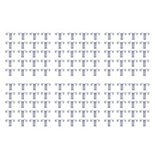 120PCS Photovoltaic Panel Drainage Buckle Plate Solar Panel Water Drain Clip for Solar Panel Draining 30mm
