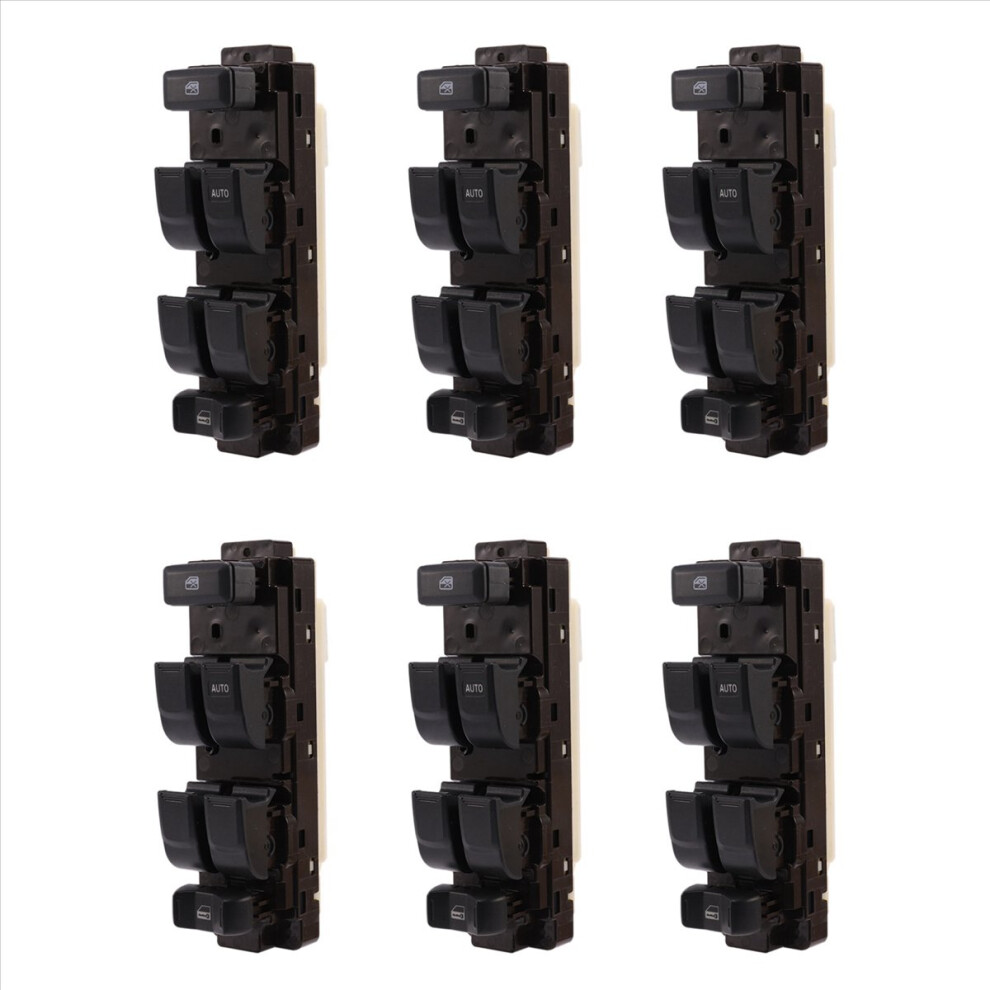 6X New Electric Power Window Switch Fit For D-Max 2003-2011 897400382D Black 4853316797173