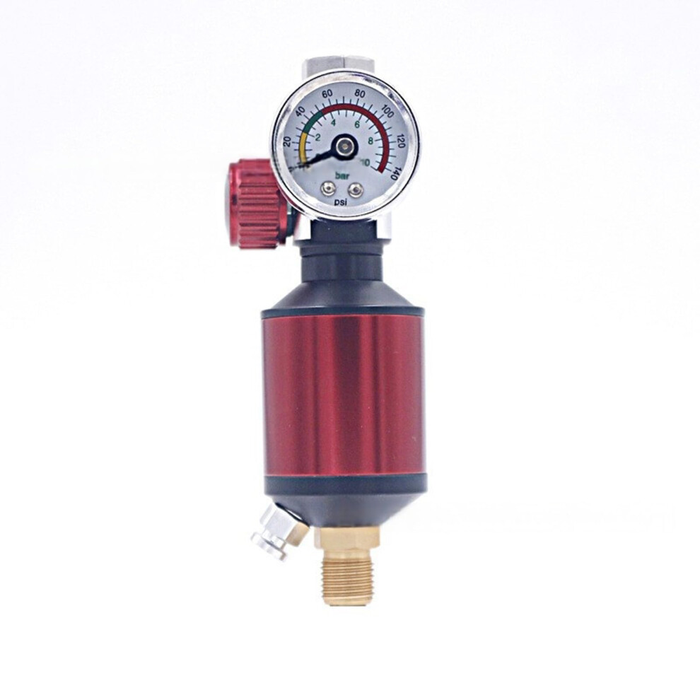 Air Compressor Regulator And Water Separator With Gauge For Spray Guns, Precise Pressure Control 9426802916966