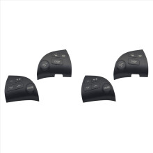 4x Auto Stuurwiel Bedieningsschakelaar Audio Bluetooth Multi Button Cover voor ES350 2006-2012 84250-33190-C0