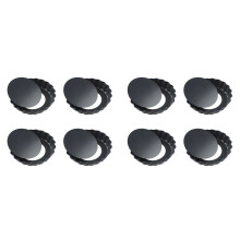 8Pcs 4In/10cm Mini Pie Muffin Cupcake Pans Non-Stick Tart Quiche Flan Pan Mold Removable Loose Bottom Round Bakeware