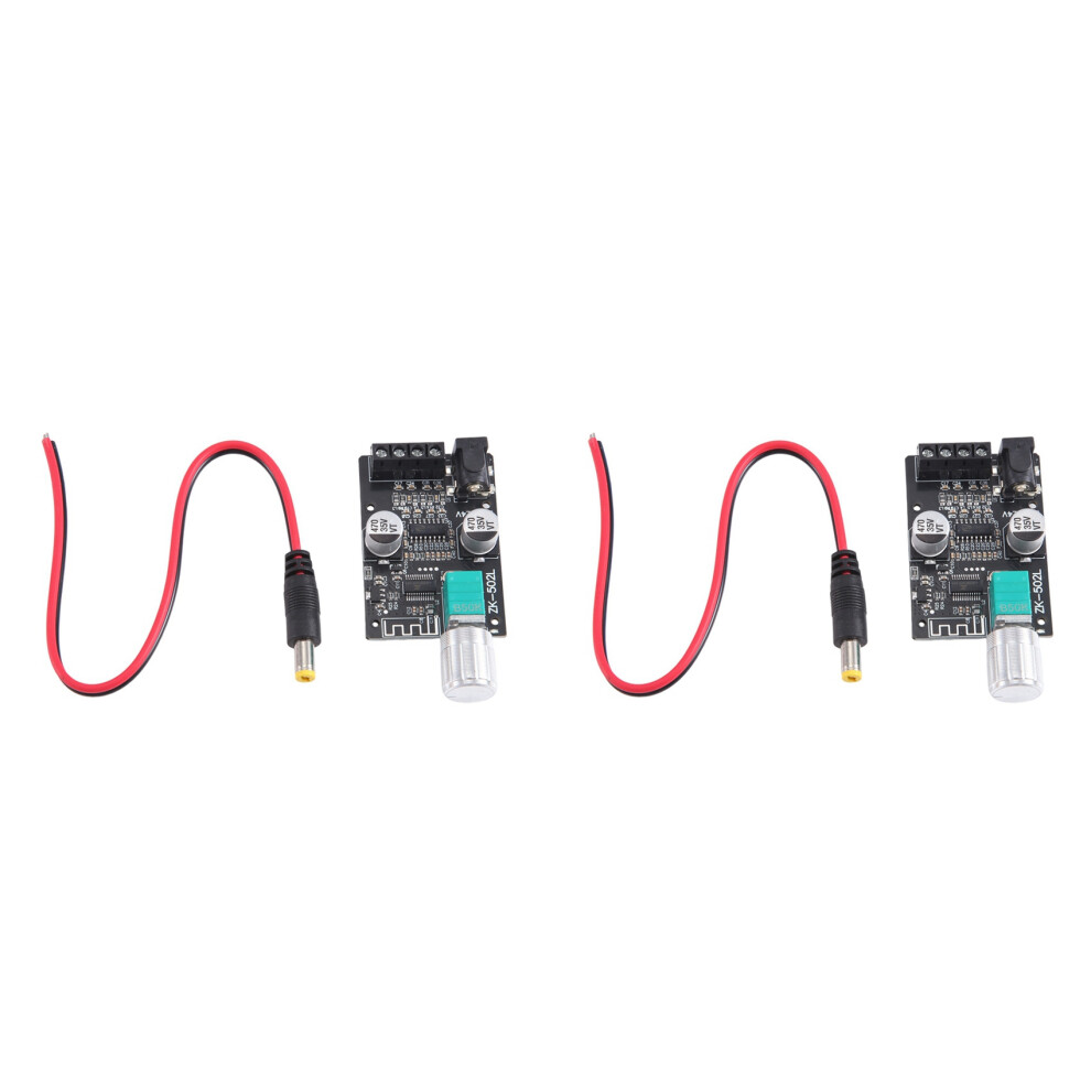 2X -502L Module Bluetooth 5.0 Wireless Audio Digital Power Amplifier Stereo Board 50Wx2 Bluetooth Amp Amplificador 4853316705529