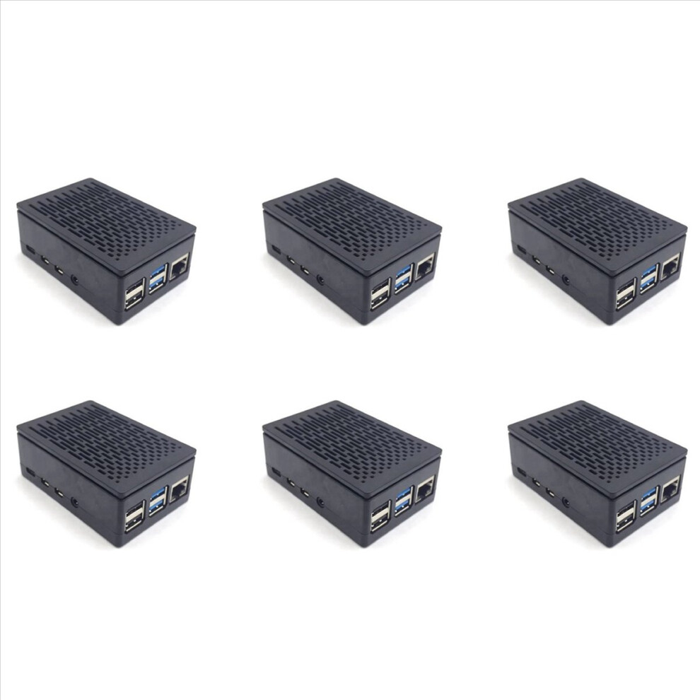 6X For Case Shell Box Enclosure Installable Cool Fan Aluminum Heatsink Enclosure For 4B 4853316796756