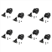 8x Fietsslot Pedaal Adapter Road Convert Pedaal SPD Schoenplaatjeshoes Adapter voor Dubbel Gebruik Schoenplaatjes Fietsaccessoires
