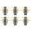 6X Ανταλλακτικό LR Slide Left Right Slider Rail με SL Flex Cable για Switch NS JoyCon Controller 1