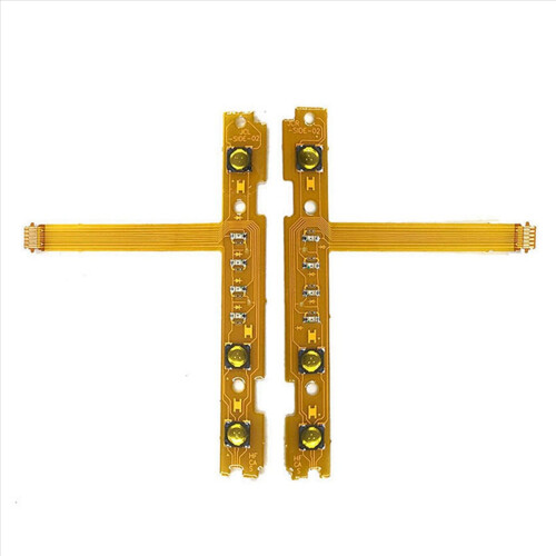 6X Ανταλλακτικό LR Slide Left Right Slider Rail με SL Flex Cable για Switch NS JoyCon Controller 2