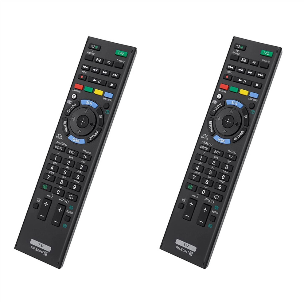 2X Tv Remote Replacement Universal Remote Control For Tv Rm-Ed047 Rm-Yd103 Rm-Ed050 Rm-Ed052 Rm-Ed053 4853316702825