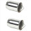 2pcs 51 mm Universal Motorcycle Exhaust Pipe Exhaust DB Suitable for - 1