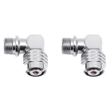 Adaptador de mangueira giratório de 90 graus duplo para conector de segundo estágio de regulador de mergulho. Acessórios de mergulho.