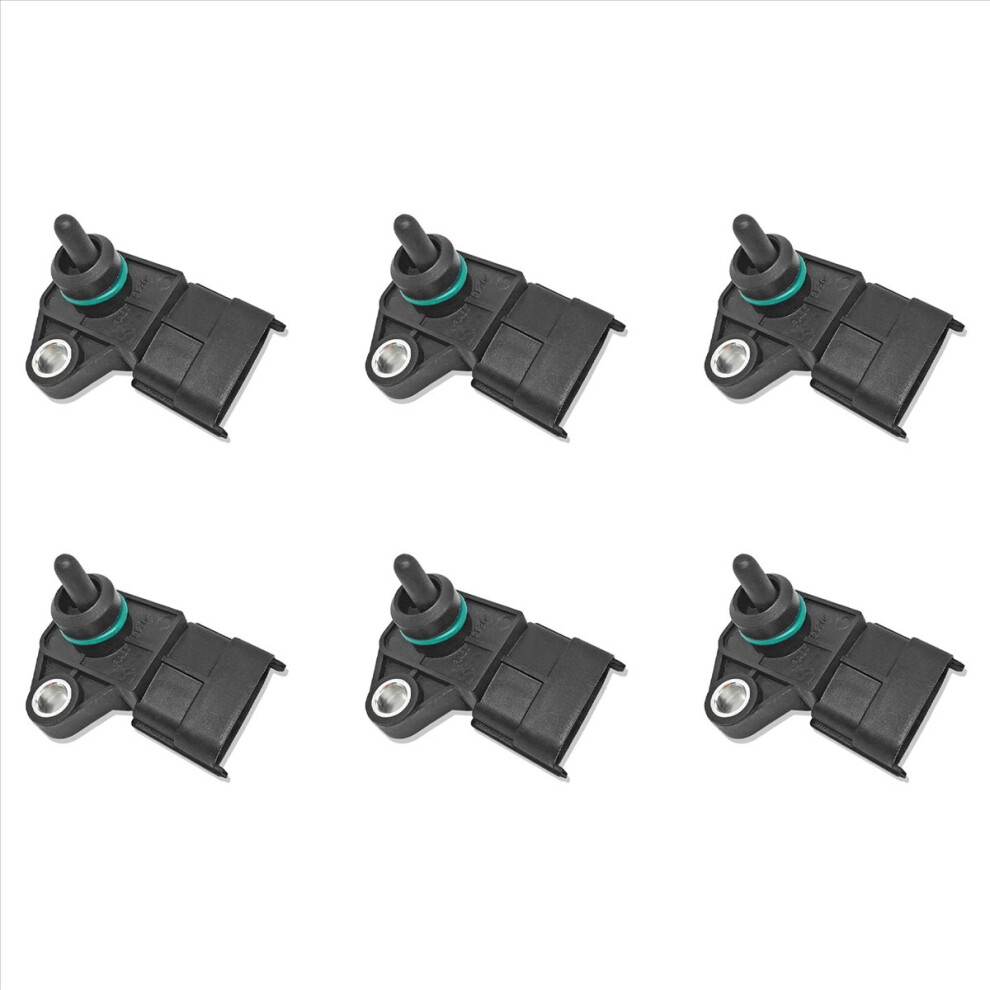 6X 39300-2B000 Map Sensor Manifold Air Pressure Sensor For Accent Forte 1.6L 2.0L 4853316701934