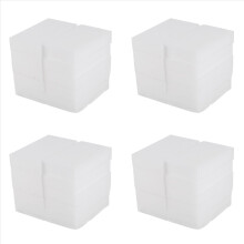 100 x 60 x 20 mm, 40 Stück Zauberschwamm-Radierer für Melamin – Weiß