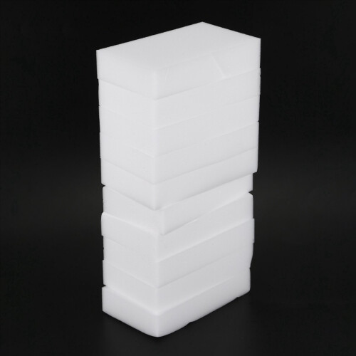 100x60x20mm 40 τεμάχια Μαγική Γόμα Σφουγγάρι Καθαριστικό Μελαμίνης - Λευκό 2