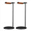 Supporto per cuffie curvo 2X, robusto supporto per cuffie da gioco in metallo con base solida, A 1