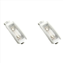 2 Stück Innenraum-Leseleuchten für Golf 5 (B6, B7, CC, MK6, MK7) – 1KD947109A, Grau