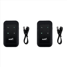 Roteador MiFi 4G duplo, Wi-Fi sem fio de 150 Mbps, modem Wi-Fi para carro, ponto de acesso Wi-Fi móvel com slot para cartão SIM.