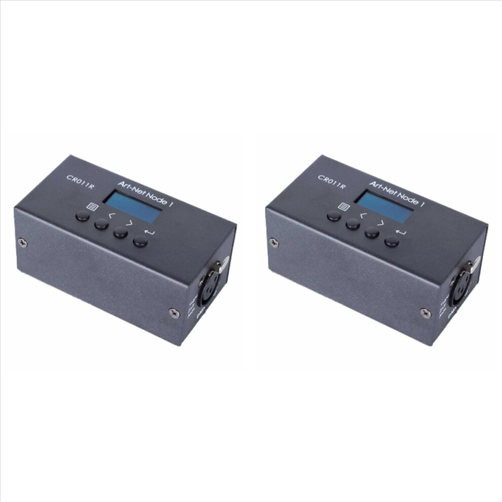 2X Artnet Bi-Directional Ethernet Lighting Controller Interface 1 Universe 4853316707158