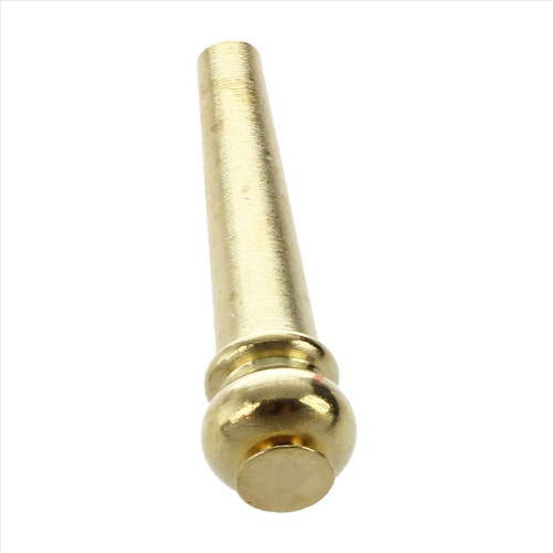 Metal Acoustic Guitar Bridge Pins 18pcs Brass Guitar Strings Fixed Cone String Pins String Nails 2