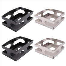 4 stuks vierkante sleuffrees voor elektrische doos, gipsplaat stopcontact, oscillerend vierkant mes voor gipsplaat, metaal, hout
