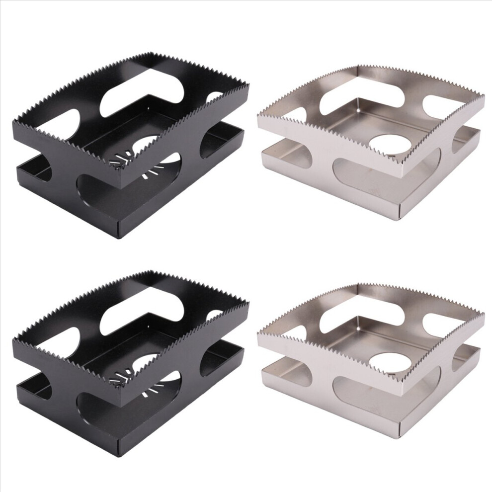 4 Pcs Square Slot Cutter For Electrical Box Drywall Outlet Cutout Tool Oscillating Square Blade For Drywall, Metal, Wood 4853316790846