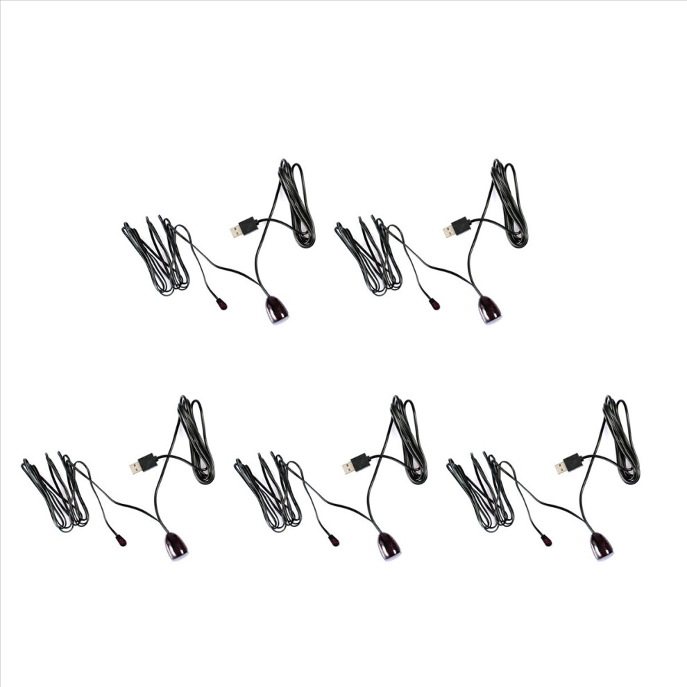 5X Usb Adapter Infrared Ir Remote Extender Repeater Receiver Transmitter Applies To All Remote Control Devices 4853316712541