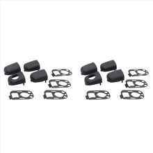 2X Car Door Handle End Cap Trim Kit with Stopper 9101AA for 307 C2 C3