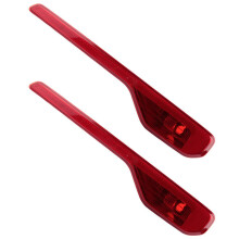 2x Reflectorplaat voor rechterachterbumper 31656866 voor XC40 2018-2023 Remlichtreflectorlicht zonder lamp