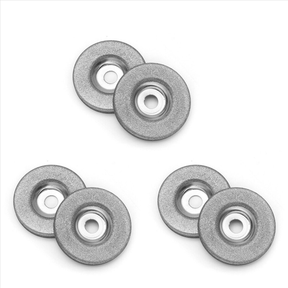 6Pcs 50Mm Diamond Grinding Wheel Circle Disc For Electric Multifunctional Sharpener Grinder Sharpening Accessories 4853316792970