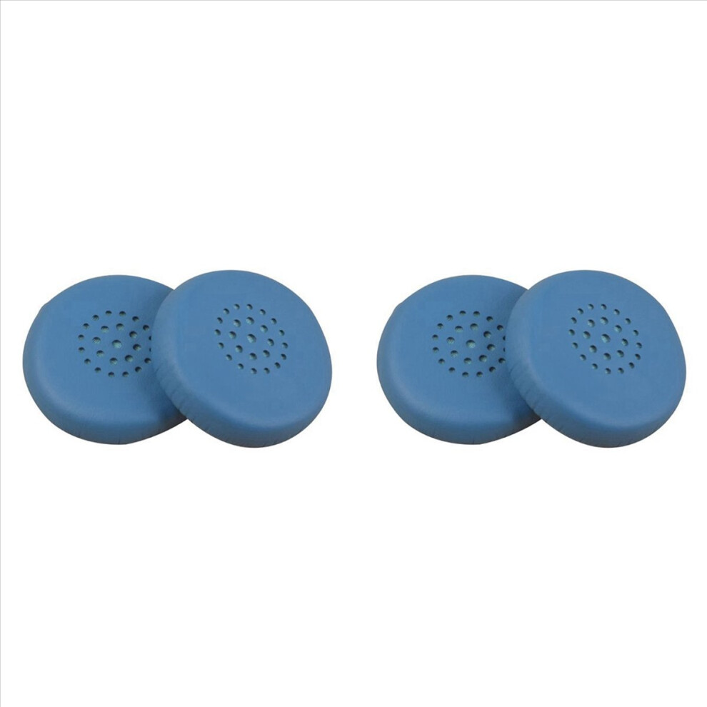 2Pair Foam Ear Pads Cushion Leather Earpad For Wh-Ch400 Headphone(Blue) Blue 4853316791874