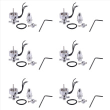 6x RC Drone-accessoires 10G borstelloze motor Out Runner 1811 2000KV voor radiografisch bestuurbare minivliegtuigen