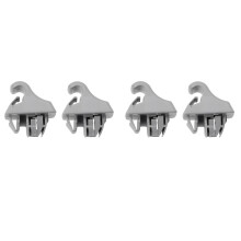 Conjunto de 4 ganchos para quebra-sol cinza, modelo MR779704 MR779705, para Montero MK3 2000-2006.