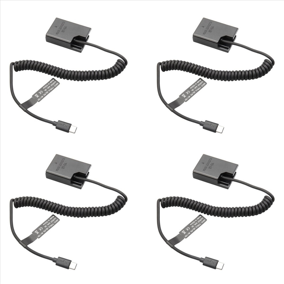 4X El14 Dummy Coupler Battery Type-C Spring Cable For D3100 D3500 D5100 D5200 D5300 D5600 P7000 P7100 P7700 P7800 4853316711780