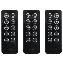 3X Replace RC10D RC100 Remote Control for R2000DB Soundbar Powered Bluetooth Bookshelf Speakers