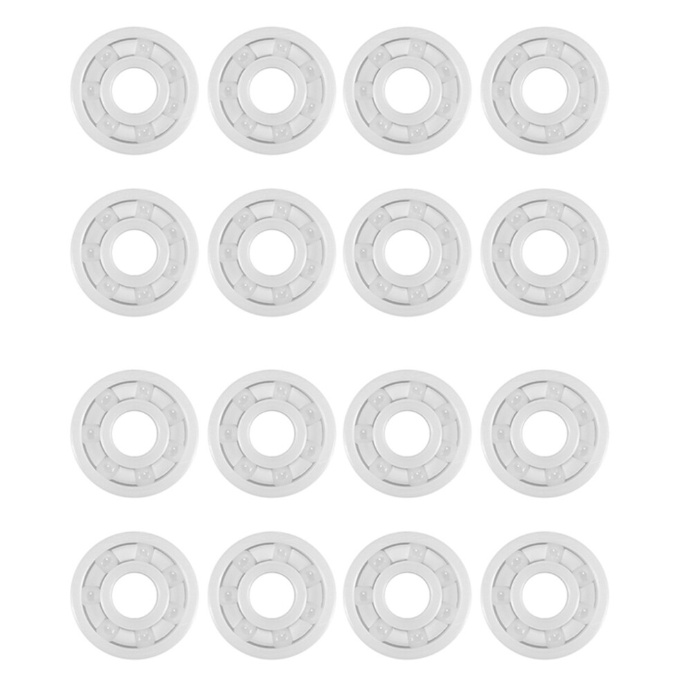 16Pcs 608 Full Ceramic Bearing Zro2 Ball Bearing 8Mmx22mmx7mm Zirconia Oxide Bearing 4853316710783