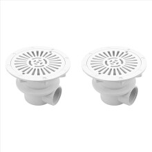 2X Película para Drenagem Principal de Piscina, Remanso de Piscina, Construção Civil, Dreno Principal de Piscina, Ralo de Piso de Piscina