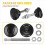 20 PCS Push Button Quick Release Hood Bonnet Pins Lock Clip Car Bumper Latch Kit 2