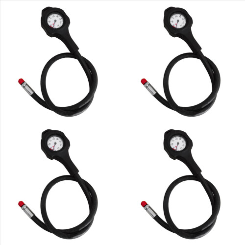 4X Duikdieptemeter 300 Bar Duikluchtdrukmeter Duikuitrusting Duikaccessoire