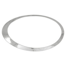 Linker Vorderer Chrom-Scheinwerfer-Zierring 51712355798 für BMW Mini Cooper R56/55/57/58/59 07-15 Chrom-Augenbrauen-Ringabdeckung