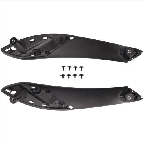 3X Black Front Left/Right Car Inner Door Handle Trim Pull Grab Panel Handle for 3 4 Series F30 Interior Door Handle 2