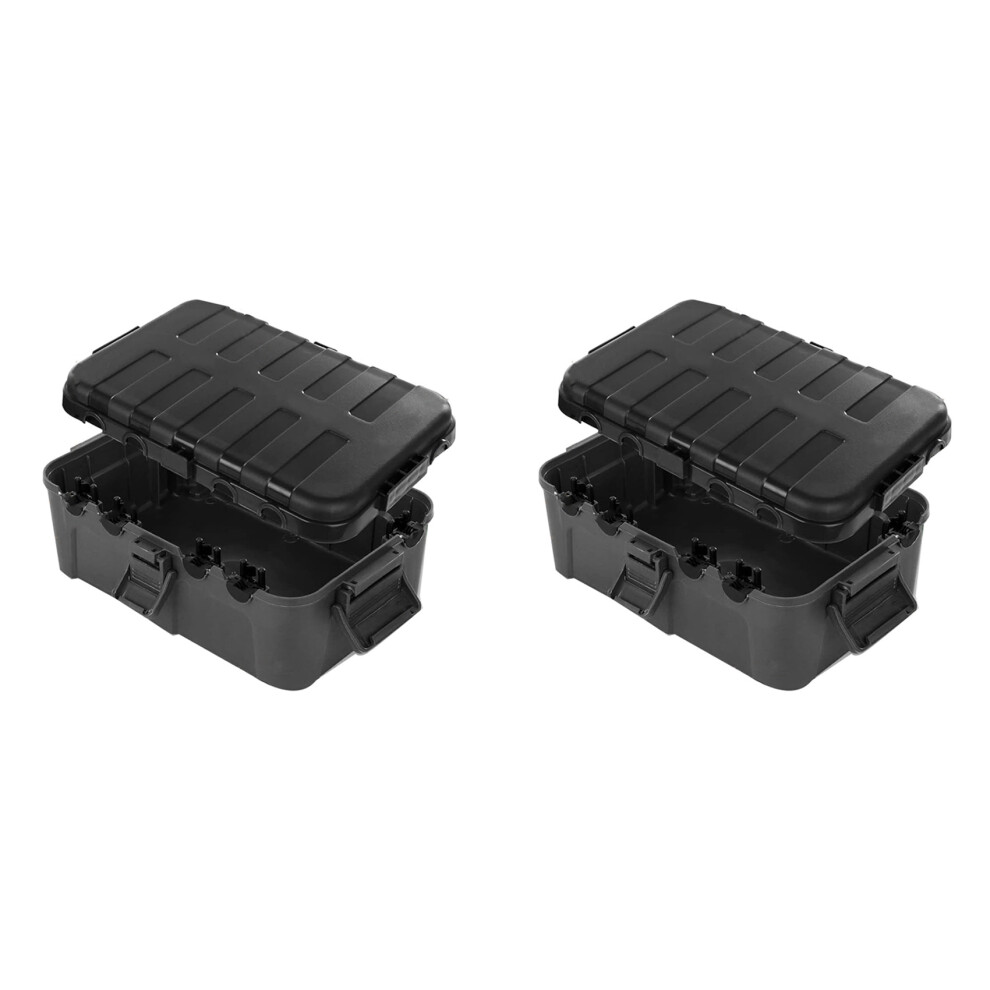 2X Outdoor Electrical Box Waterproof Extension Cord Cover Weatherproof, Protect Outlet, Plug, Socket, Power Strip 4853316710301
