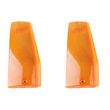 2X for Cherokee XJ 1984-1996 Car Front Corner Parking Side Lights Reflectors Lamp Lens Shell Right