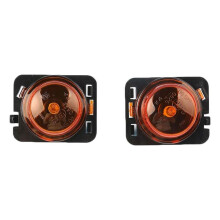 Halogen-Seitenmarkierungsleuchte für Kotflügel Vorn, Blinker für Jeep Wrangler JK 07-17, 55077894AD, 55077895AD