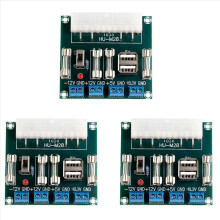 3X -M28 Desktop PC Power ATX Transfer Board Power Adapter Supply Test Module Power Supply Circuit Outlet Module