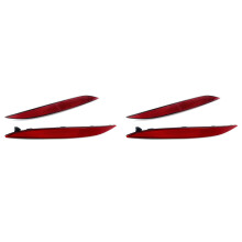 2 paar linker en rechter rode bumperreflexreflectorlamp 1034342-00-C 1034343-00-C voor Model X 2016-2023