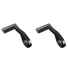 Suporte multifuncional para ciclocomputador (2 unidades) com extensão para velocímetro no guidão.
