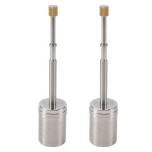 2X Portable French Coffee Tea Maker,Stainless Steel Coffee Filter and Tea Maker,Reusable Coffee Maker