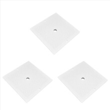 3x Skimmerdeksels voor zwembaden Betrouwbaarheid Effectieve filtratie Eenvoudig te installeren Quadrate Skimmerdeksel voor zwembad SPA-afvoer
