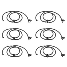 6X A1698600492 Mangueira do Jato do Lavador de Para-brisa para - A W169 2004-12 / B W245 2005-11 Sem Aquecimento