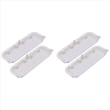 4 pezzi adatti per W10861225 W10714516 Maniglia per porta asciugatrice Parti di ricambio AP5999398 PS11731583