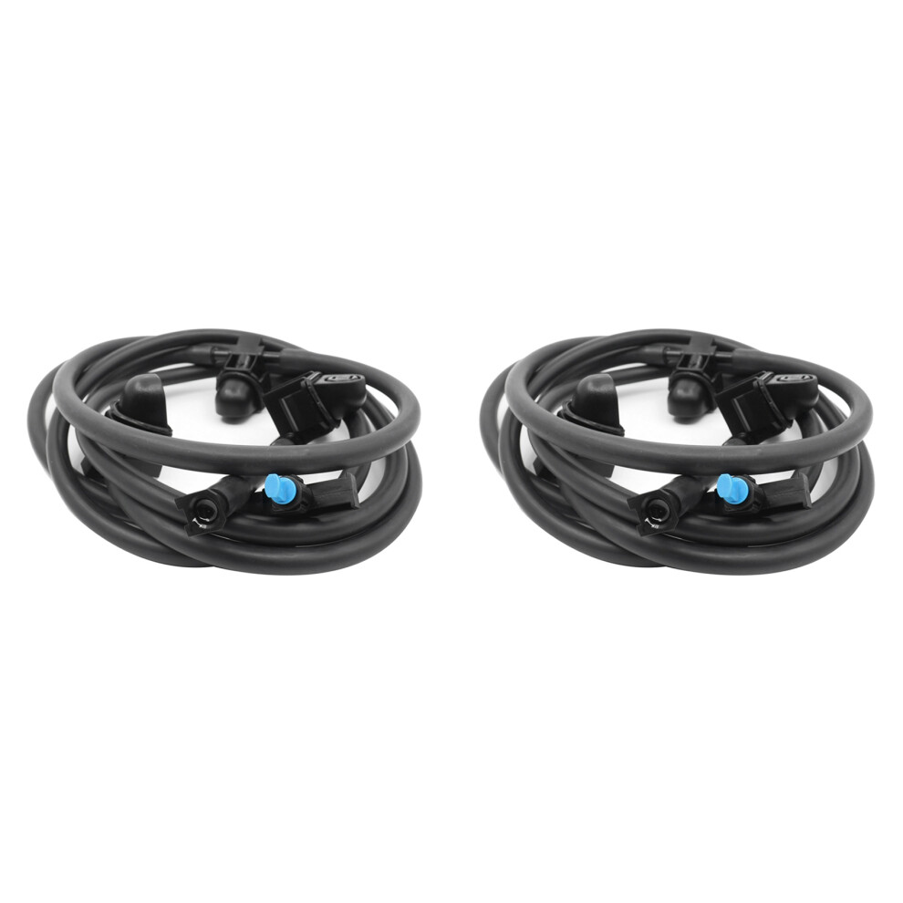 2X Car Front Cover Nozzle Hose For - C-Class W204 S204 C204 Windshield Water Nozzle Hose A2048601692 4853316709787