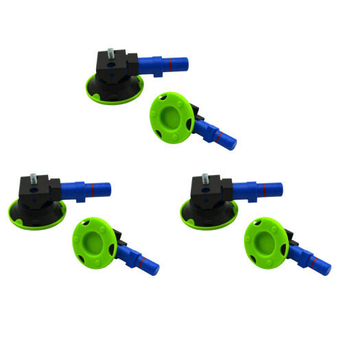 Ventosa de vácuo côncava de 6 x 3 polegadas (75 mm) para bomba manual de alta resistência com pino roscado M6